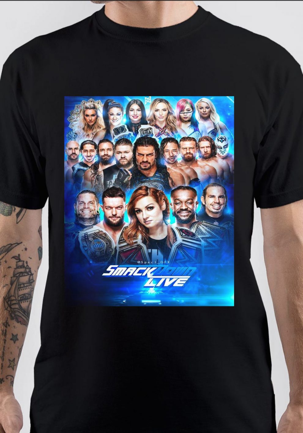 WWE Friday Night Smackdown T-Shirt | Swag Shirts