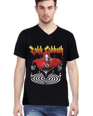 Zakk Sabbath V Neck T-Shirt