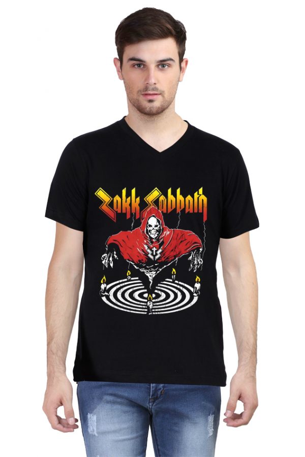 Zakk Sabbath V Neck T-Shirt