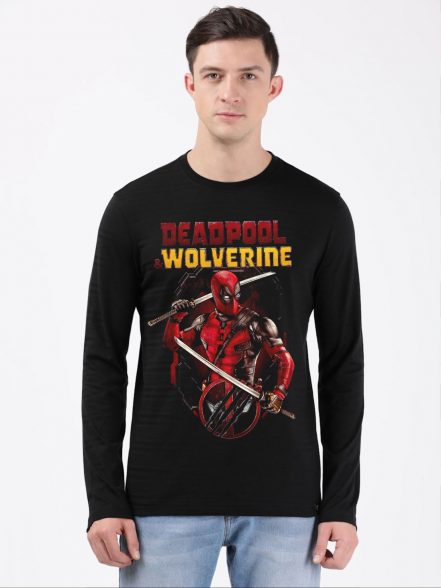 Deadpool And Wolverine Full Sleeve T-Shirt