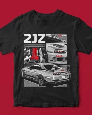 2JZ Engine Supra T-Shirt