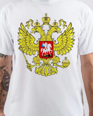 Coat Of Arms Of Russia T-Shirt