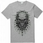 Dot Skull Geometric T-Shirt