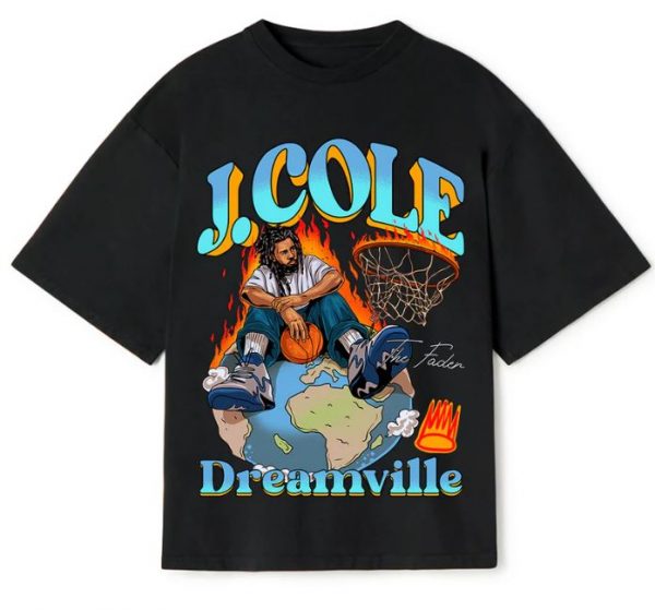 J Cole Oversized T-Shirt