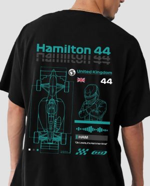 Lewis Hamilton 44 Oversized T-Shirt