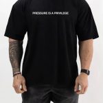 Pressure Is A Privilege Oversized T-Shirt