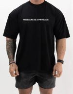 Pressure Is A Privilege Oversized T-Shirt