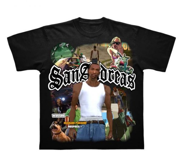 San Andreas Oversized T-Shirt