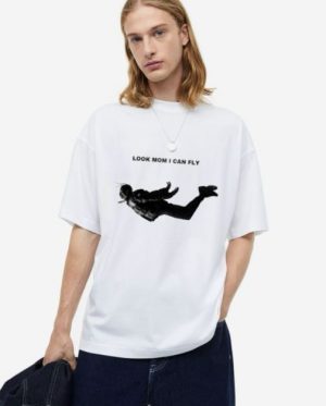 Travis Scott Look Mom I Can Fly Oversized T-Shirt