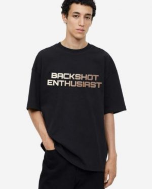 Backshot Enthusiast Oversized T-Shirt