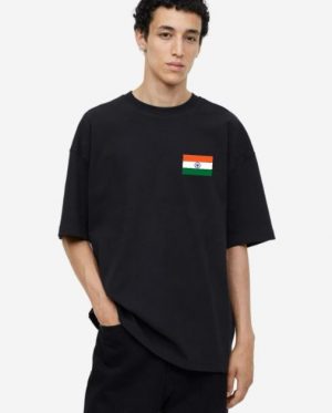 Flag Of India Oversized T-Shirt