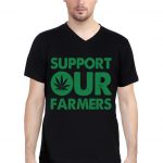 Support Our Farmers V Neck T-Shirt