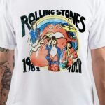 The Rolling Stones American Tour 1981 T-Shirt