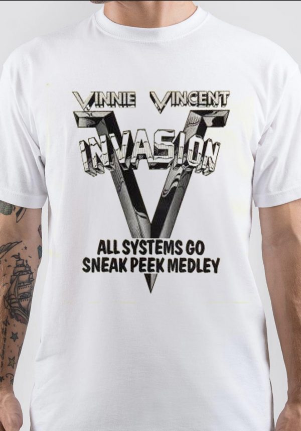 Vinnie Vincent Invasion T-Shirt