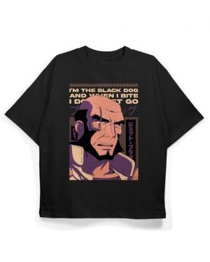 Cowboy Bebop Jet Oversized T-Shirt