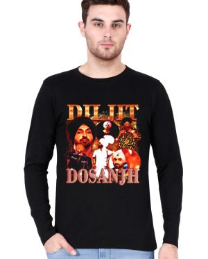 Diljit Dosanjh Full Sleeve T-Shirt