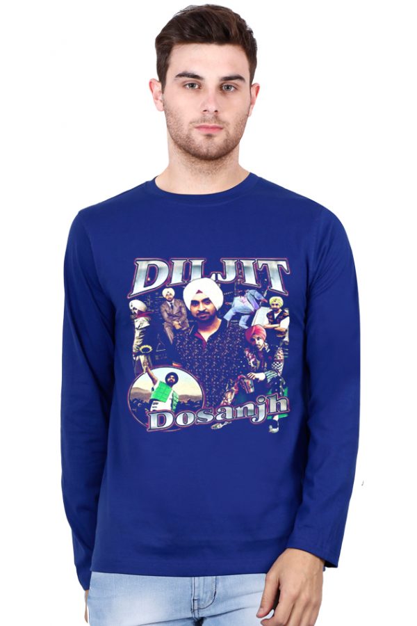 Diljit Dosanjh Full Sleeve T-Shirt