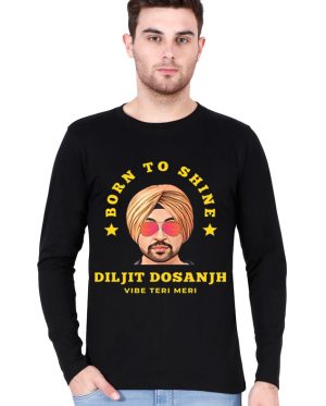 Diljit Dosanjh Full Sleeve T-Shirt