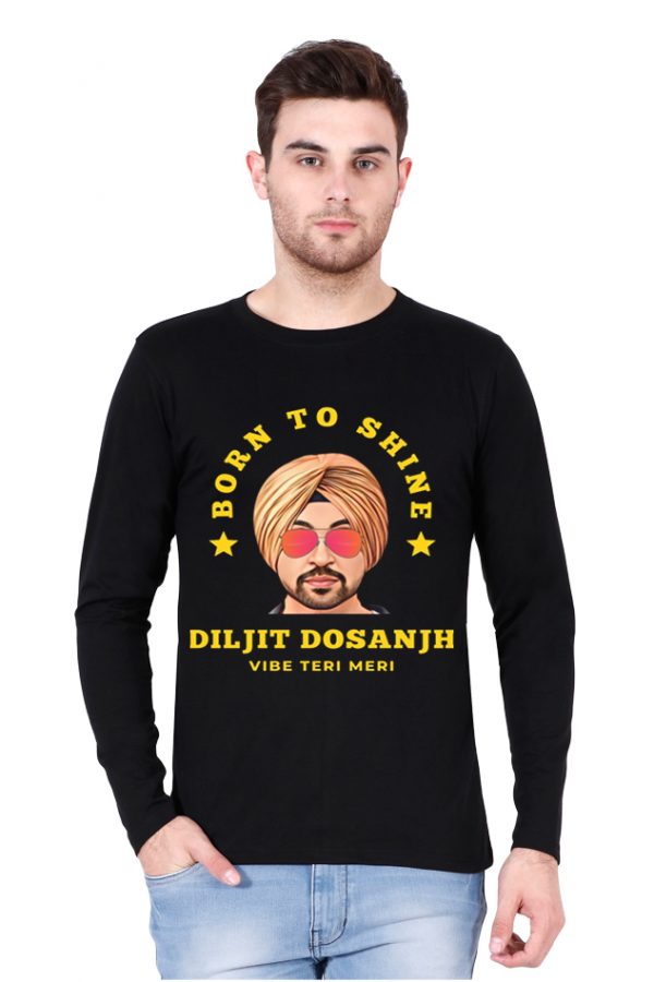 Diljit Dosanjh Full Sleeve T-Shirt