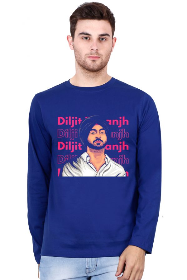 Diljit Dosanjh Full Sleeve T-Shirt