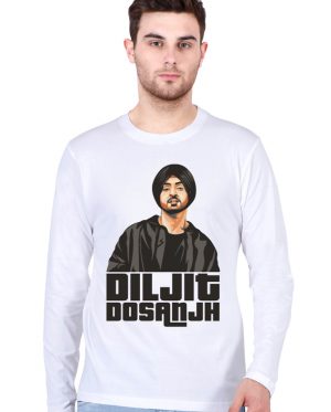 Diljit Dosanjh Full Sleeve T-Shirt