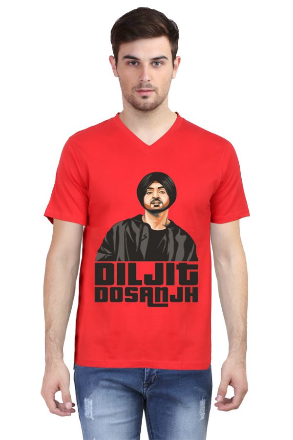 Diljit Dosanjh V Neck T-Shirt