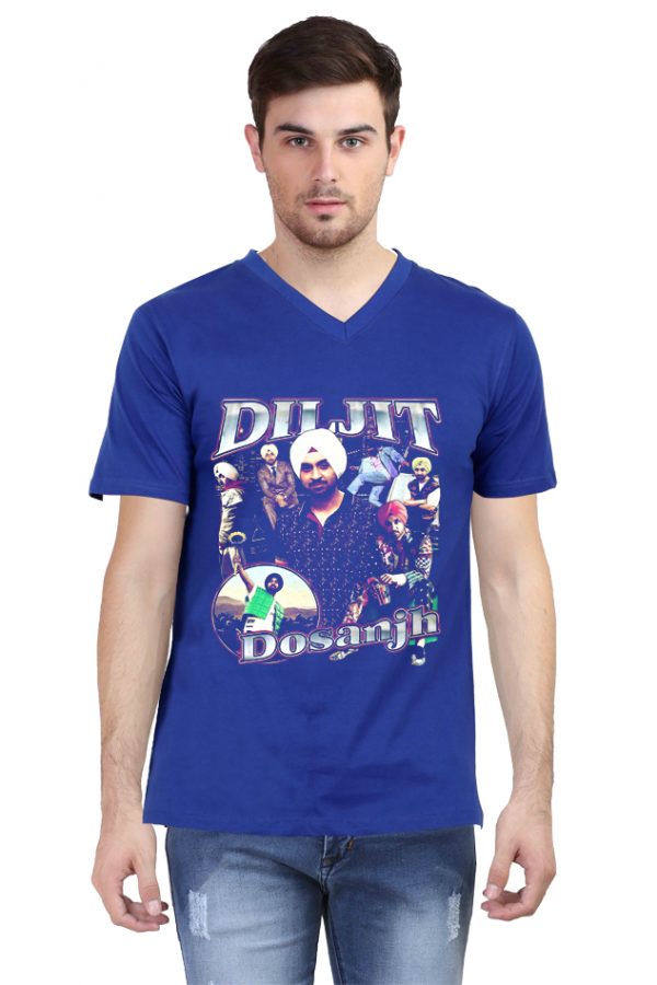 Diljit Dosanjh V Neck T-Shirt