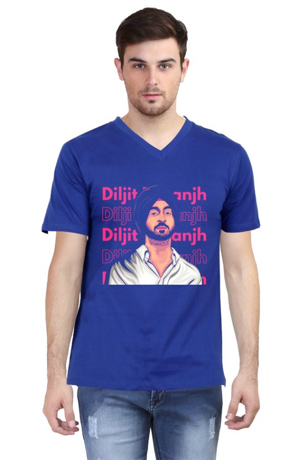 Diljit Dosanjh V Neck T-Shirt