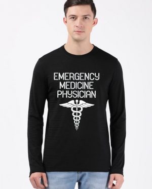 Emergency Medicine Physician Full Sleeve T-Shirt