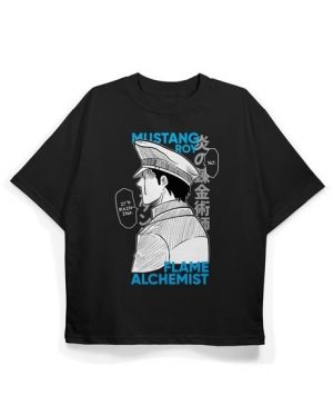 Full Metal Alchemist Roy Mustang Oversized T-Shirt