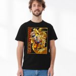 Goku Golden Warrior Ascension - Dragon Ball T-Shirt