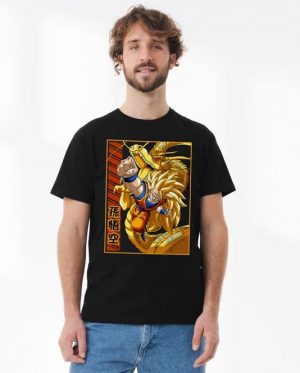 Goku Golden Warrior Ascension - Dragon Ball T-Shirt