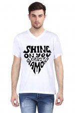 Pink Floyd Shine On You V Neck T-Shirt