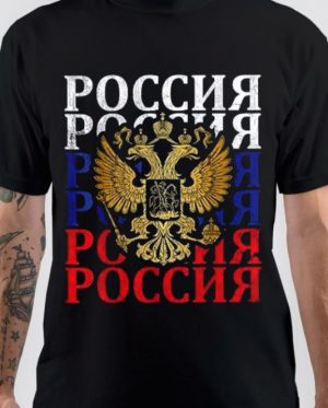 Russia Arms Of Coat T-Shirt