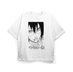 Sasuke Uchiha Minimal Oversized T-Shirt