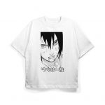 Sasuke Uchiha Minimal Oversized T-Shirt