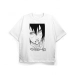 Sasuke Uchiha Minimal Oversized T-Shirt