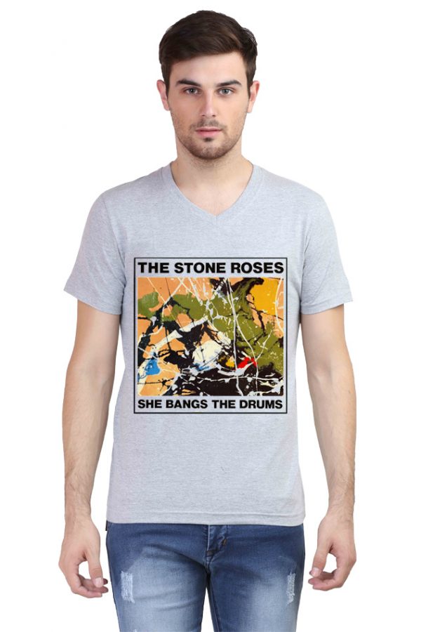 The Stone Roses V Neck T-Shirt