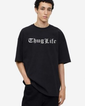 Thug Life Oversized T-Shirt