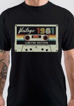 Vintage 1981 Limited Edition T-Shirt