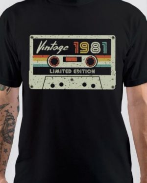 Vintage 1981 Limited Edition T-Shirt