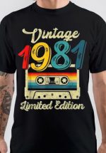 Vintage 1981 Limited Edition T-Shirt