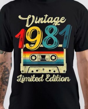 Vintage 1981 Limited Edition T-Shirt