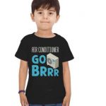 Air Conditioner Go Brrr Kids T-Shirt