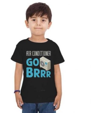 Air Conditioner Go Brrr Kids T-Shirt