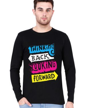 Back And Forward Full Sleeve T-Shirt