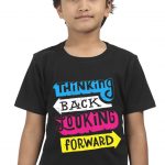 Back And Forward Kids T-Shirt