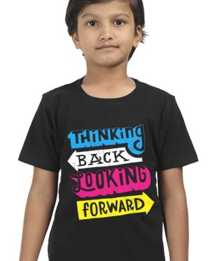 Back And Forward Kids T-Shirt