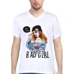 Bad Girl V Neck T-Shirt