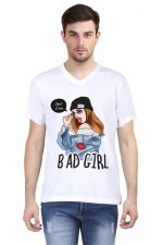 Bad Girl V Neck T-Shirt